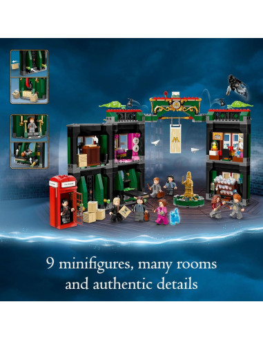 LEGO Harry Potter El Ministerio de Magia 76403 12 Minifiguras