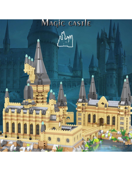 Juego de Bloques Micro Castillo Harry BDYDT 2929 PZS 18.8cm