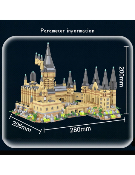 Juego de Bloques Micro Castillo Harry BDYDT 2929 PZS 18.8cm