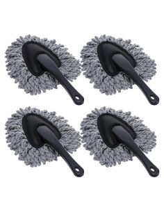 Limpiador de Auto Domensi 4 Pcs Microfibra Suave 30 cm
