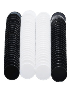 Set de 100 Fichas de Plástico SmartDealsPro 25mm para Aprendizaje 2