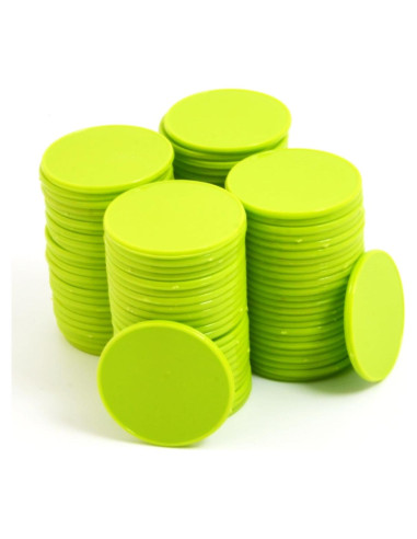 Contadores de Plástico Smartdealspro 100pcs 32mm con Caja