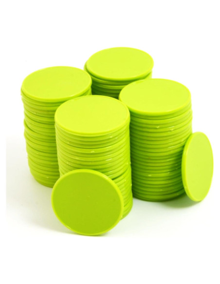 Contadores de Plástico Smartdealspro 100pcs 32mm con Caja