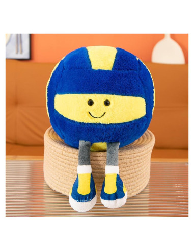 Cojín de Peluche Fútbol XIYUAN 27.9 cm Suave Decorativo