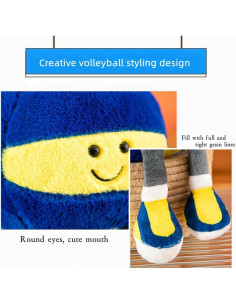 Cojín de Peluche Fútbol XIYUAN 27.9 cm Suave Decorativo 2