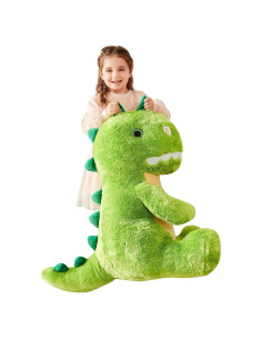 IKASA Peluche Dinosaurio T-Rex Gigante 60 cm Suave