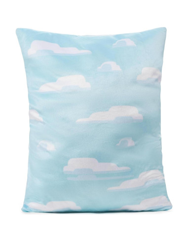 Almohada de Abrazo 3D Bluey - Felpa Azul Suave 38 cm