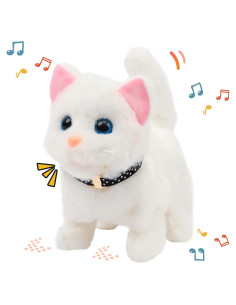 Juguete de Peluche Gato Caminante Easfan 19 cm Interactivo