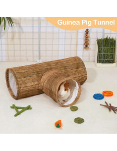 Túnel Plegable para Cobayas Hedgeink 3 Vías 45 cm 2