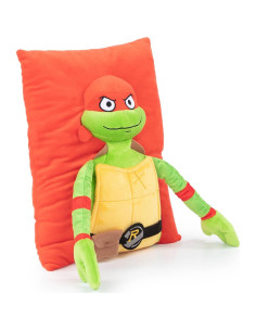 Almohada 3D Tortugas Ninja Raphael Jay Franco 33 cm 2