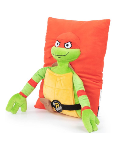 Almohada 3D Tortugas Ninja Raphael Jay Franco 33 cm