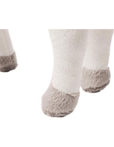 HollyHOME Unicornio de Peluche Blanco 27.94 cm Hecho a Mano