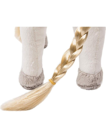 HollyHOME Unicornio de Peluche Blanco 27.94 cm Hecho a Mano