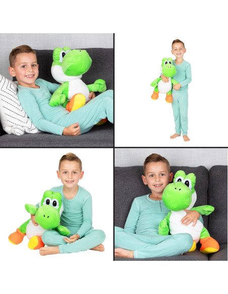 Almohada Yoshi Franco Kids 52 cm Suave y Acurrucada