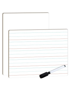 Pizarra Blanca Doble Cara ZazzyKid 27.94x21.59 cm para Niños