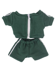 Ropa Deportiva para Muñeca de Peluche niannyyhouse Verde