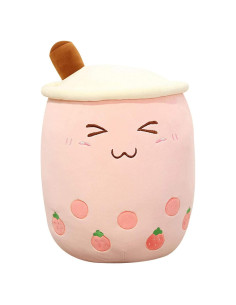 Muñeco de Peluche Boba VHYHCY Taza de Leche Rosa 50 cm