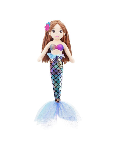 Muñeca de Sirena Tifara 45.7cm Jardín de Junio Peluche
