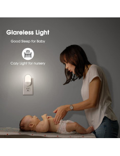 Luz Nocturna LED LOHAS Regulable 30/60lm Blanco 5000K 2