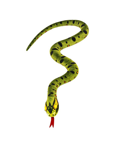 Juguete de Peluche Serpiente YOHAKI 149 cm Verde Realista