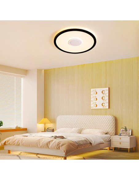 Luz de Techo LED RGB UprizeP 24W con Altavoz Bluetooth