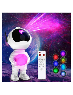 Proyector de Estrellas 3 en 1 Astronauta LED 33 Efectos