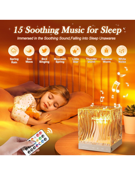 Proyector de Techo TK WH-E22 18 Colores y 15 Sonidos