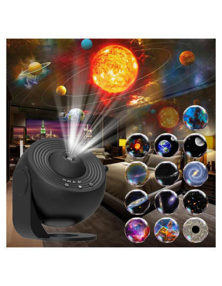 Proyector Galáctico FlyLily 13 en 1 Luz Nocturna HD
