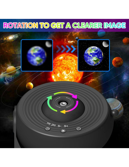 Proyector Galáctico FlyLily 13 en 1 Luz Nocturna HD Proyector Galáctico FlyLily 13 en 1 Luz Nocturna HD