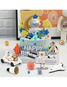 19PCS Juguete Planetas Sistema Solar Astronauta BRETOYIN 2