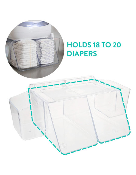 Caddy de Pañales Prince Lionheart 2 en 1 para Bebés