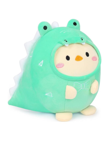 Almohada Peluche Pollo Cocodrilo Alayger 20 cm Suave