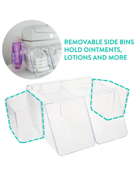 Caddy de Pañales Prince Lionheart 2 en 1 para Bebés