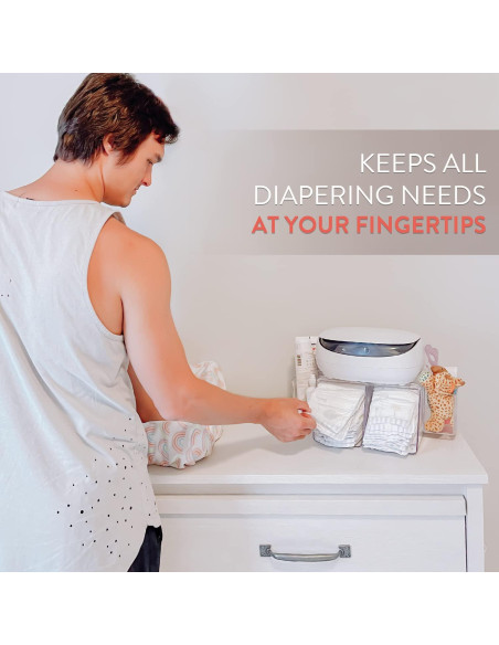 Caddy de Pañales Prince Lionheart 2 en 1 para Bebés