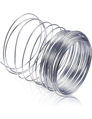 Alambre de Acero Inoxidable 304 1.4mm 4.88m para Manualidades