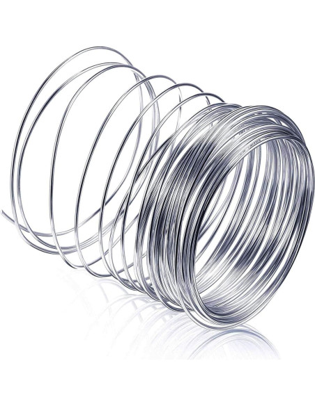 Alambre de Acero Inoxidable 304 1.4mm 4.88m para Manualidades