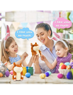 Hámster Hablante Qrooper QR-520BR - Juguete Interactivo 10.4x8.4 cm 2