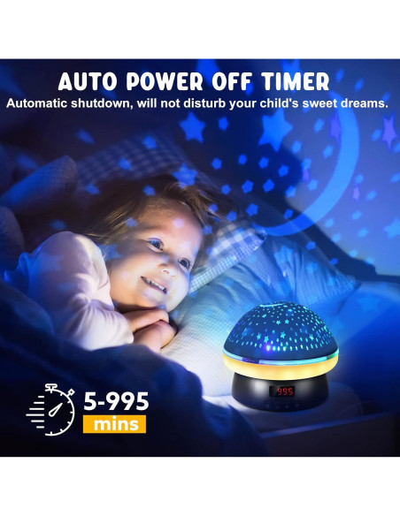 Proyector de Estrellas Jeebuu Luz Nocturna para Niños Proyector de Estrellas Jeebuu Luz Nocturna para Niños