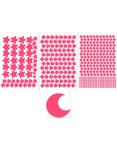 Calcomanías Brillantes GLOCARNIVAL 455 Piezas para Techo 2