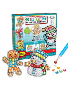 Kit de Pintura de Diamantes Creatividad para Niños - Navidad