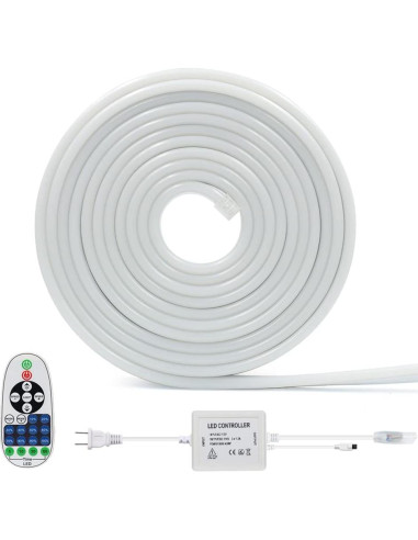 Tira LED 1m Wisada 3500K 120 LEDs/m Impermeable IP67