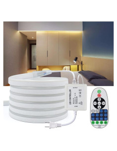 Tira LED 5m Wisada 3500K IP67 Flexible 120 LEDs/m