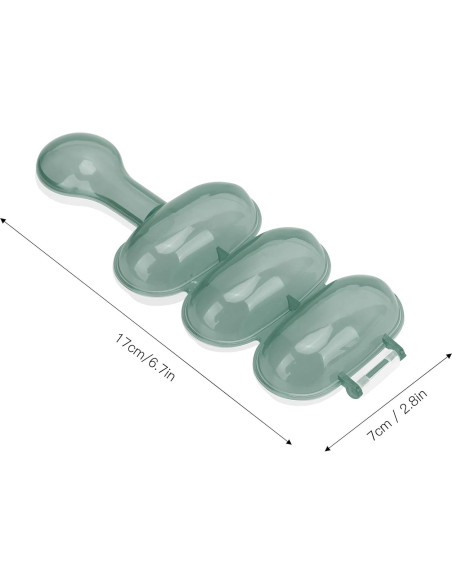 Zerodis Bola de Arroz Verde - Herramienta de Cocina para Sushi