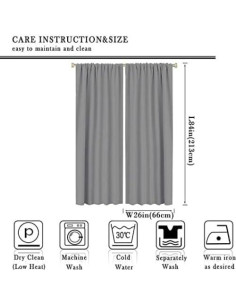 Cortinas Blackout Llylumty 66x213cm Caricatura Espacial 2