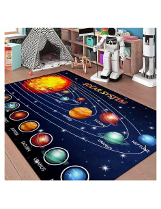 Alfombra Galaxia Jiospet 91x152 cm para Niños