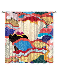 Cortinas Opacas Focusbrite 2 Paneles 160x183 cm Diseño Moderno