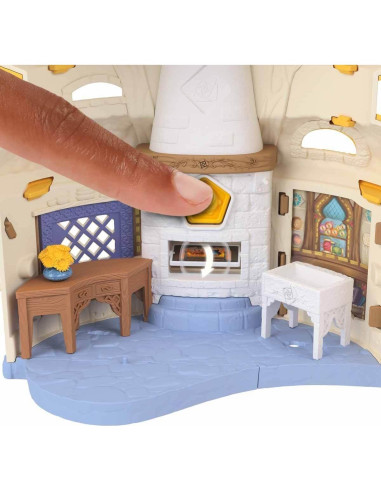 Juego de Casa de Muñecas Disney Wish Asha con 15 Accesorios