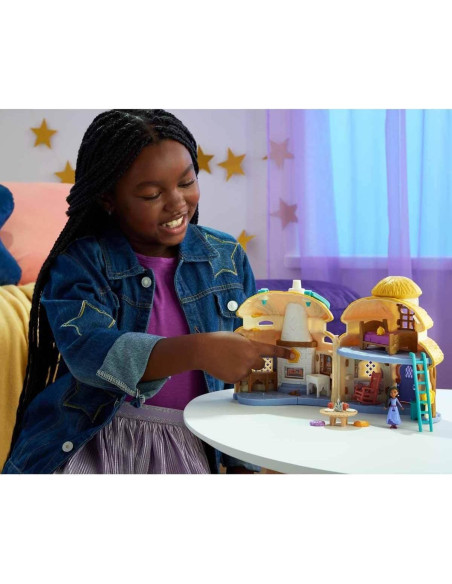 Juego de Casa de Muñecas Disney Wish Asha con 15 Accesorios Juego de Casa de Muñecas Disney Wish Asha con 15 Accesorios