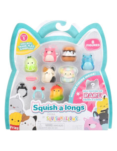 Squish-a-longs Jazwares Paquete de 8 Mini-Squish 2,54 cm