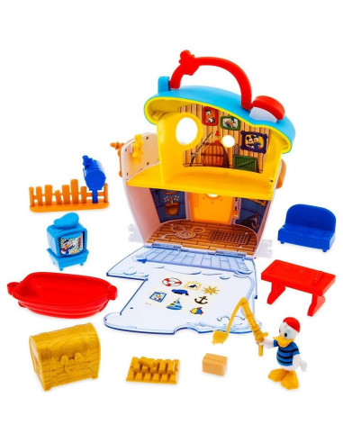Juego Interactivo Casa de Donald Duck - 12 Piezas para Niños